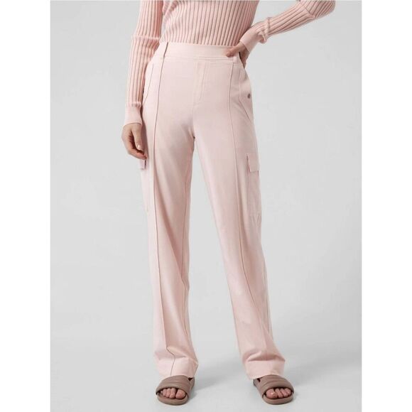 Athleta Vienna Cargo Pants in Orchid Pink Size  2 - Picture 1 of 6